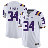 LSU Tigers 34 Stevan Ridley White Nike College Football Jersey Dzhi,baseball caps,new era cap wholesale,wholesale hats